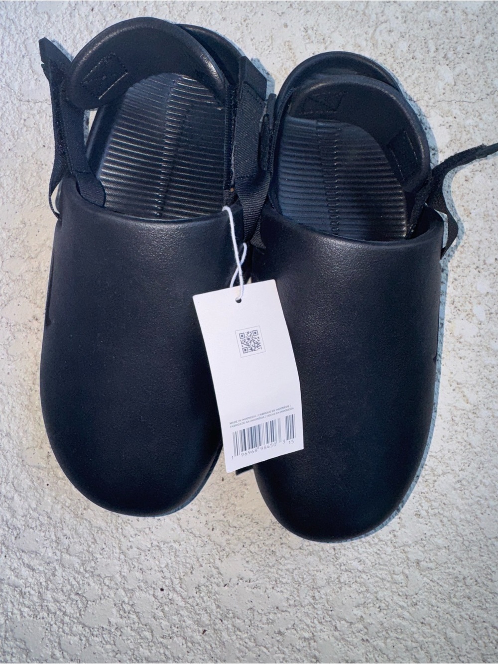 Nike Women’s Calm Mule Black Slip-On Clog with Heel Strap - Picture 11 of 15